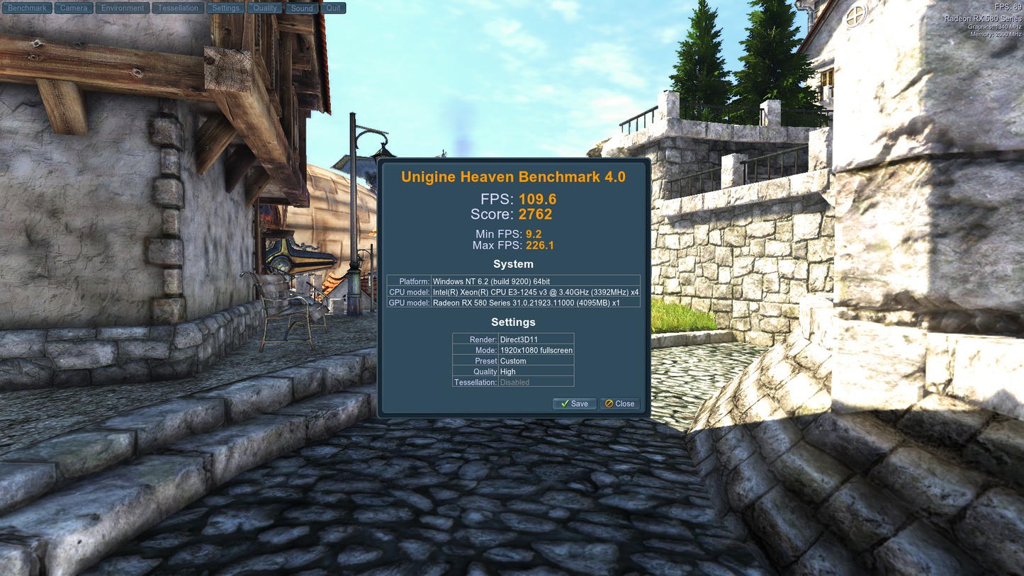 PC Gaming BUENO STRIKE V1 Intel Xeon 1245 v3( I7 4770), 16 gb RAM, SSD+HDD 500, Windows 10 PRO, AMD RX 580