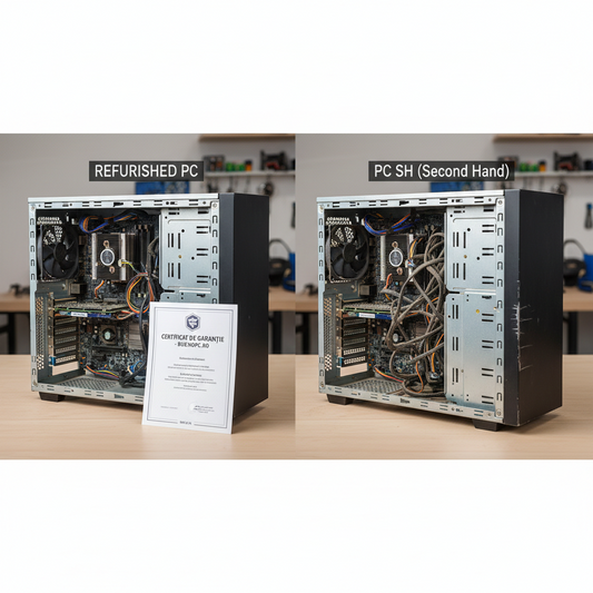 Refurbished vs second hand vs nou: ce e mai bun pentru gaming?