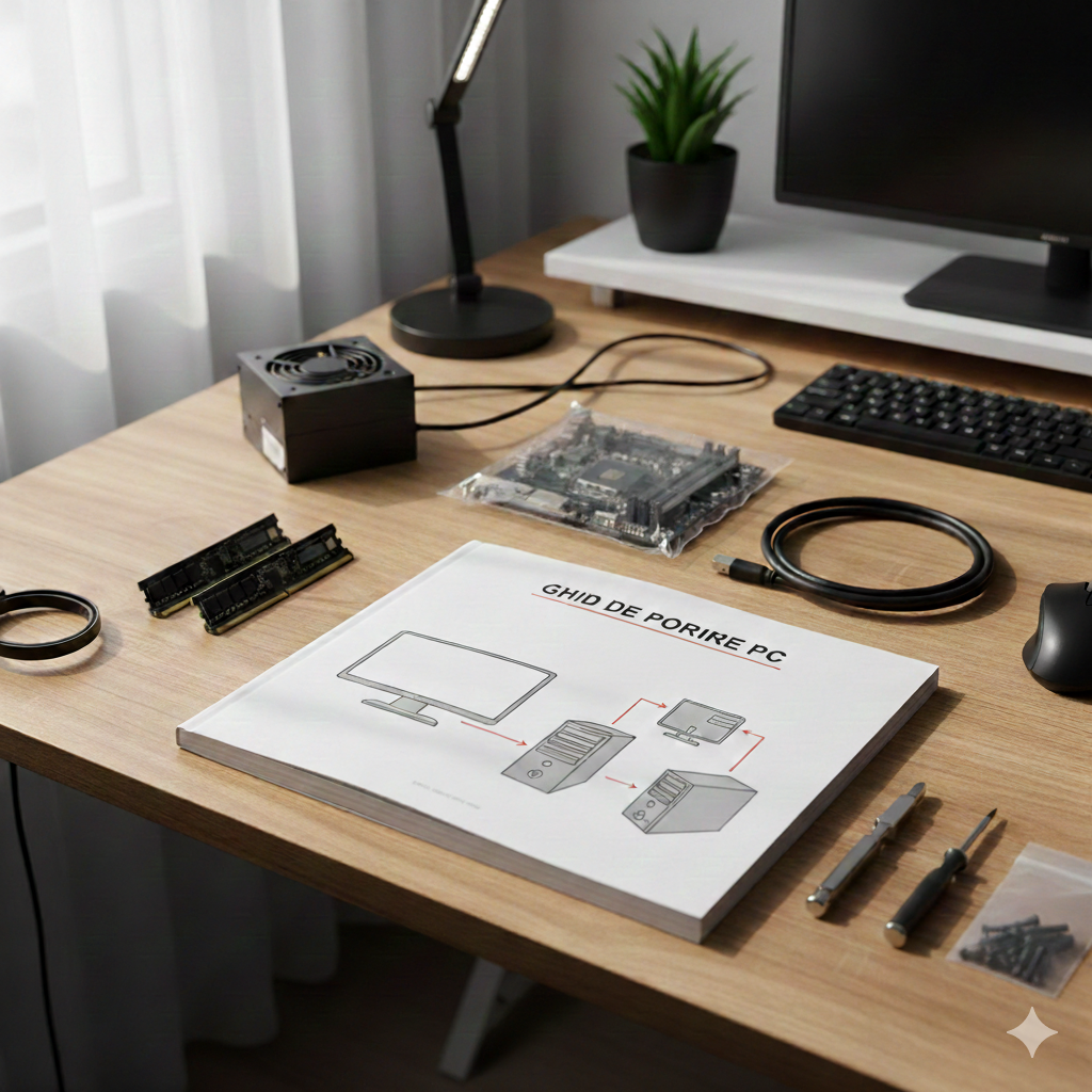 Ghid pornire PC Gaming sau Refurbished în perioada rece