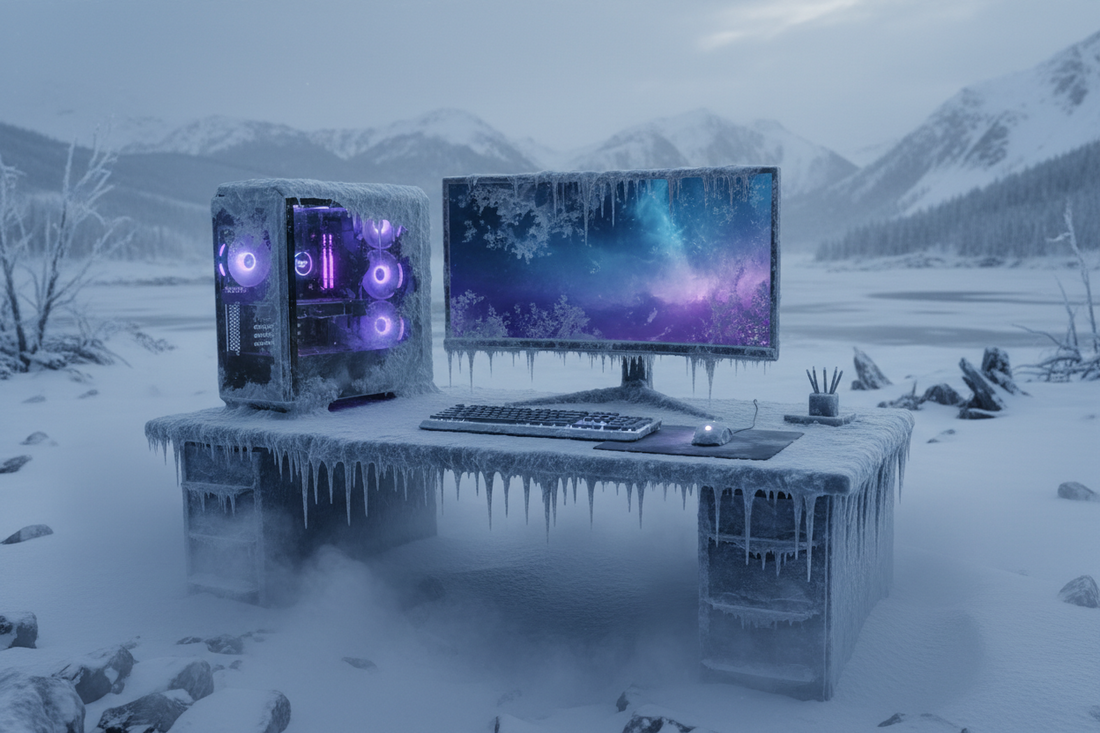 Ce se întâmplă cu un pc de gaming la -30 de grade Celsius?| BuenoPC