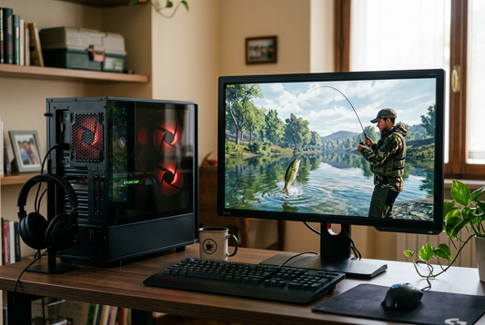 Fishing Planet pe un PC gaming de buget | BuenoPC