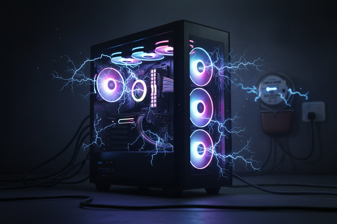 Cât curent consumă un pc de gaming într-un an? Consumul real în 2026