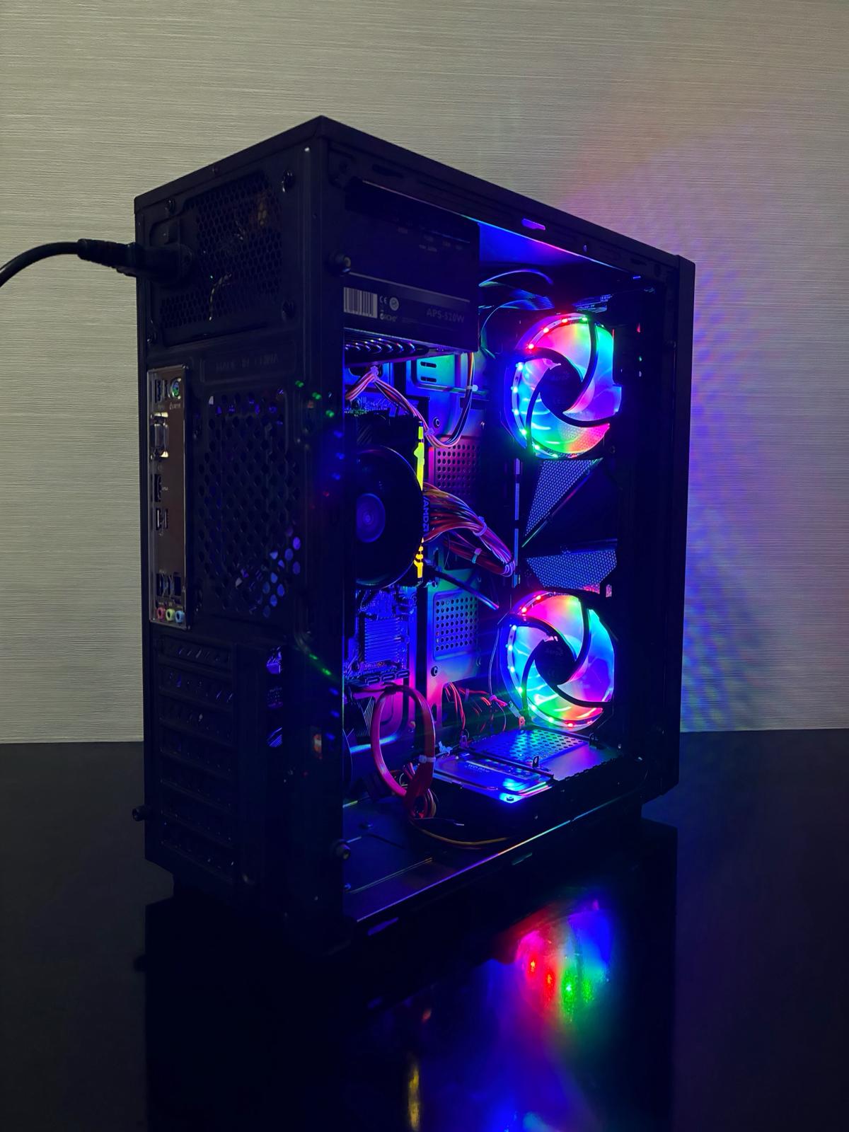 PC GAMING BUENO ELITE V2 AMD Ryzen 5 5600G, 16 gb RAM DDR4, SSD 128 GB+HDD 1 TB, Windows 10/11, AMD Radeon Graphics 448SP