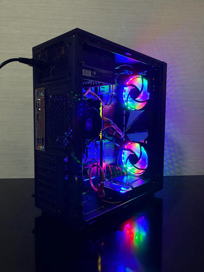 PC GAMING BUENO ELITE V2 AMD Ryzen 5 5600G, 16 gb RAM DDR4, SSD 128 GB+HDD 1 TB, Windows 10/11, AMD Radeon Graphics 448SP