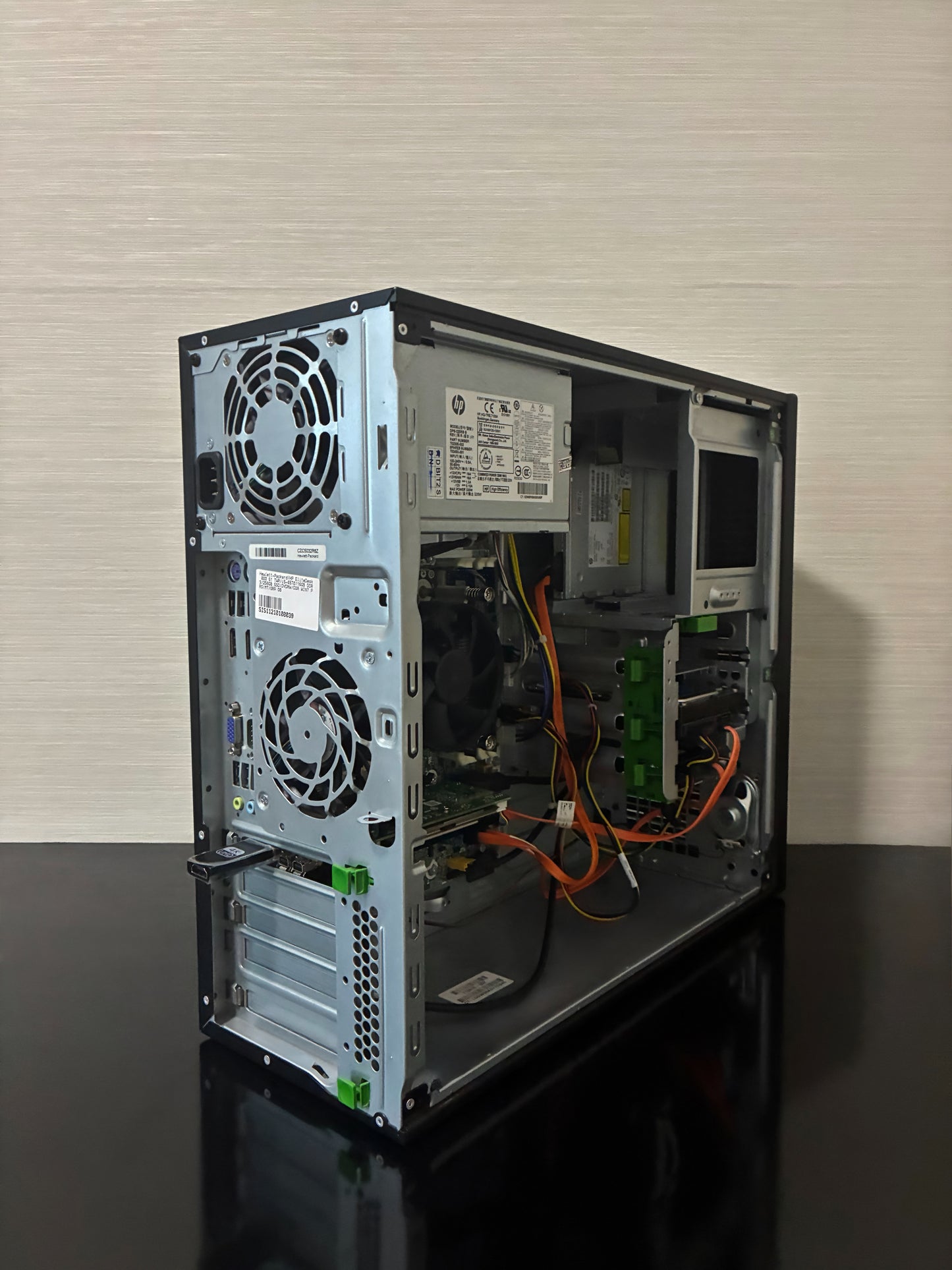 PC GAMING HP 800 G1 I5 4570, 16 GB RAM, 256 GB SSD, 500 GB HDD, RX 550 4GB GDDR5, WINDOWS 10