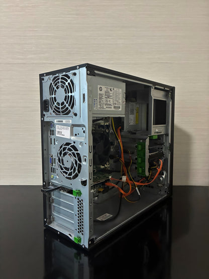 PC GAMING HP 800 G1 I5 4570, 16 GB RAM, 256 GB SSD, 500 GB HDD, RX 550 4GB GDDR5, WINDOWS 10