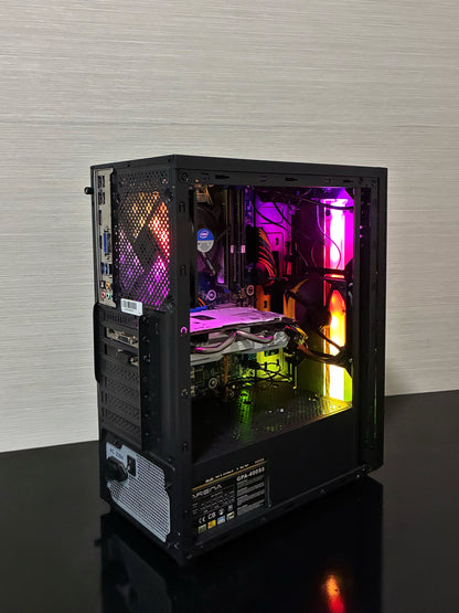 PC Gaming BUENO LUCKY V2 I7 4770, 16 gb RAM, SSD 128 GB, HDD 500 GB, Windows 10 PRO, GTX 950 OC GDDR5
