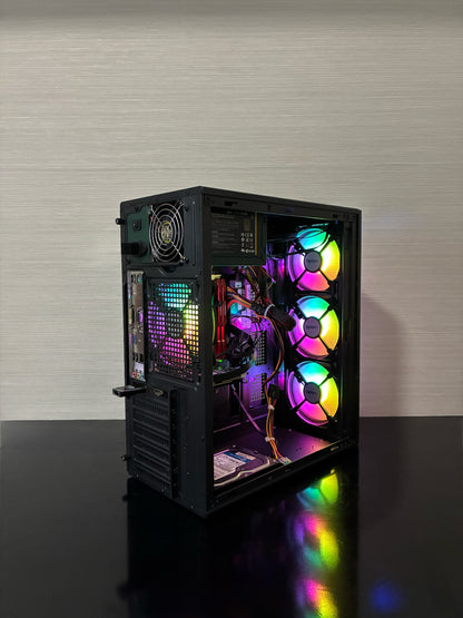 PC GAMING BUENO SUMMER V4 XEON 1220 V3 ( I5 4590), 16 gb RAM, SSD 120 GB+HDD 500, Windows 10, RX 550 4GB GDDR5