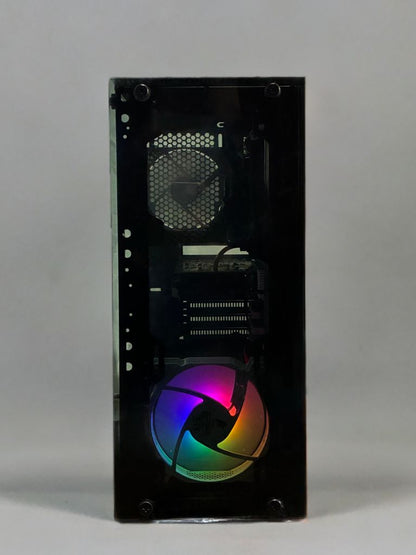 Carcasă Inlay Esports Bueno Bee V2 cu iluminare RGB și stocare rapidă SSD Samsung 256GB pentru jocuri.