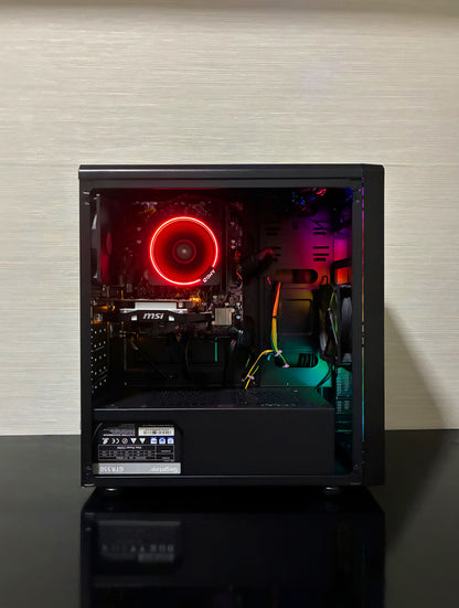 PC GAMING BUENO ELITE V1 AMD Ryzen 5 2400G, 16 gb RAM DDR4, SSD 128 GB+HDD 1 TB, Windows 10, GTX 1050 Ti 4GB GDDR5