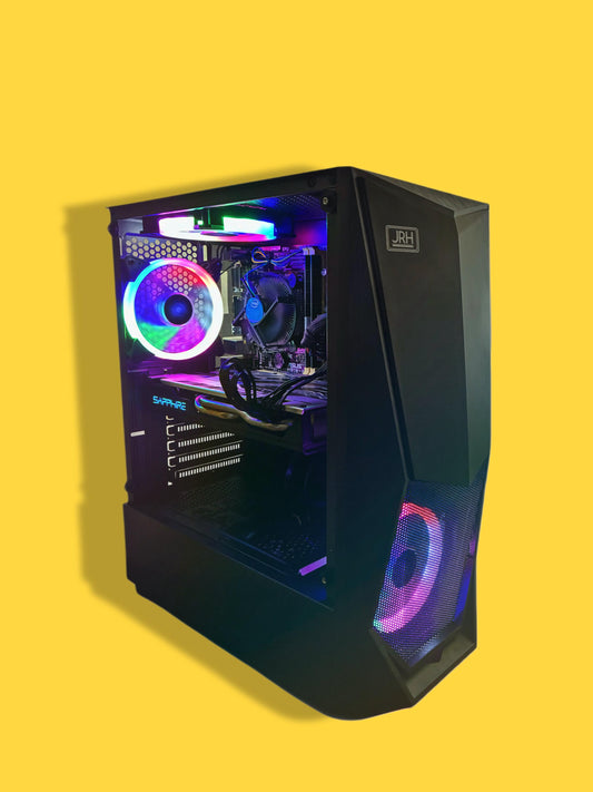 PC Gaming BUENO STRIKE V2 Intel Xeon 1241 v3( peste I7 4770), 16 gb RAM, SSD+HDD 500, Windows 10 PRO, AMD RX 580