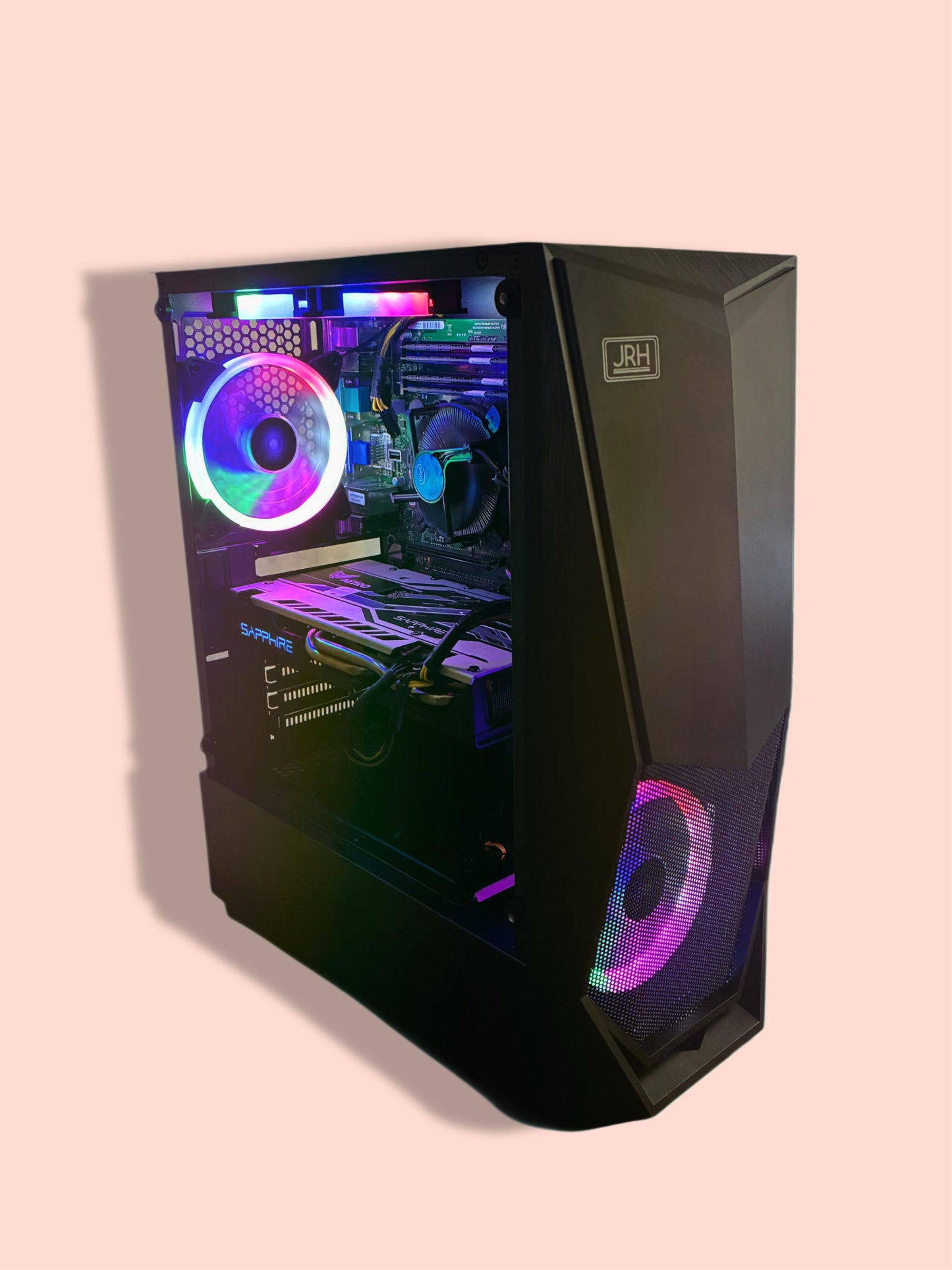 PC Gaming BUENO STRIKE V1 Intel Xeon 1245 v3( I7 4770), 16 gb RAM, SSD+HDD 500, Windows 10 PRO, AMD RX 580