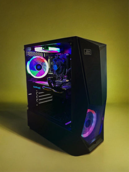 PC Gaming BUENO START V1 Intel Xeon 1240 v3( I7 4770), 16 gb RAM, SSD+HDD 500, Windows 10 PRO, AMD RX 580