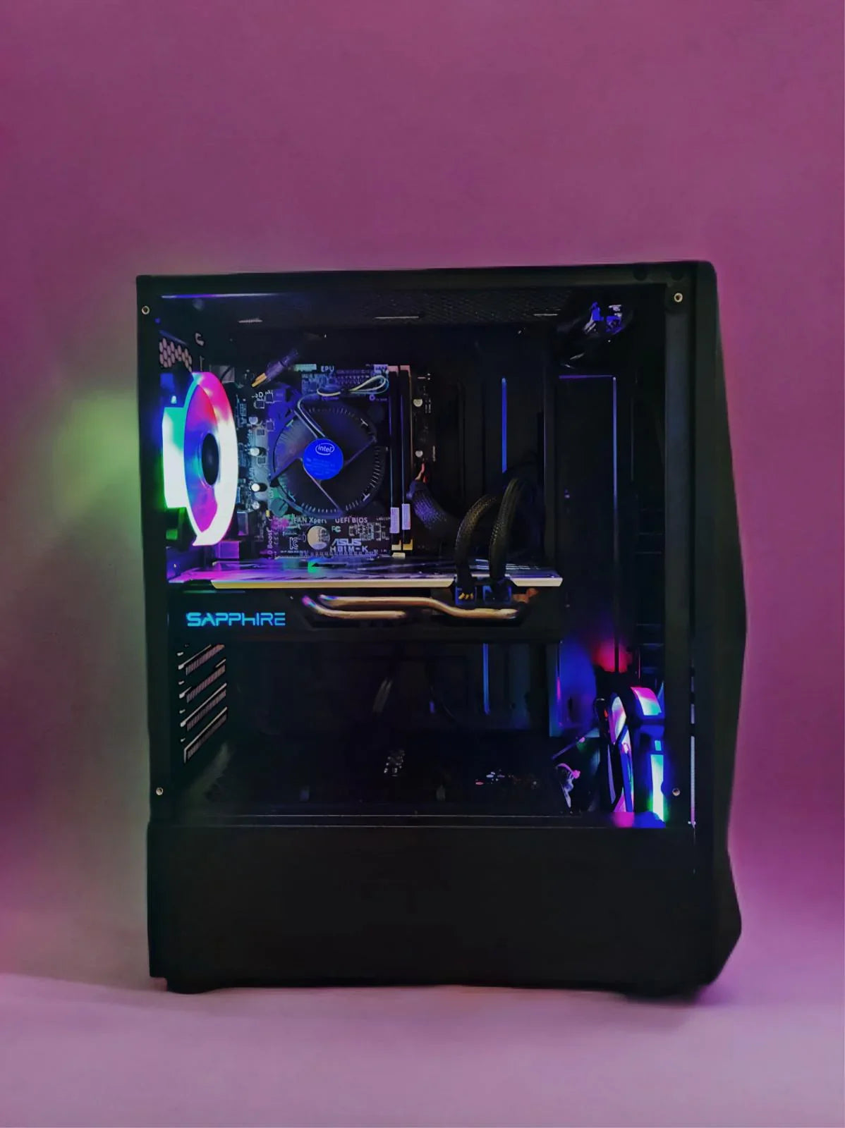 PC Gaming BUENO FIESTA V2 Intel Xeon 1240 v3( I7 4770), 16 gb RAM, SSD +HDD 500, Windows 10 PRO, AMD RX 580
