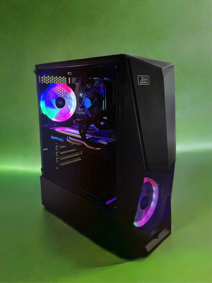PC Gaming BUENO FIESTA V1 Intel Xeon 1231 v3( I7 4770), 16 gb RAM, SSD+HDD 500, Windows 10 PRO, AMD RX 570
