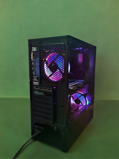PC Gaming BUENO FIESTA V1 Intel Xeon 1231 v3( I7 4770), 16 gb RAM, SSD+HDD 500, Windows 10 PRO, AMD RX 570