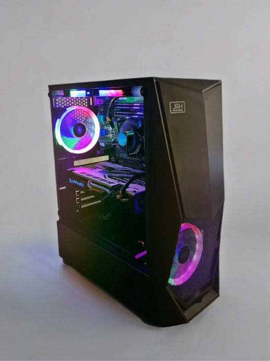 PC Gaming BUENO STRIKE V1 Intel Xeon 1245 v3( I7 4770), 16 gb RAM, SSD+HDD 500, Windows 10 PRO, AMD RX 580