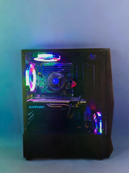 PC Gaming BUENO STRIKE V1 Intel Xeon 1245 v3( I7 4770), 32 gb RAM, SSD+HDD 500, Windows 10 PRO, AMD RX 580