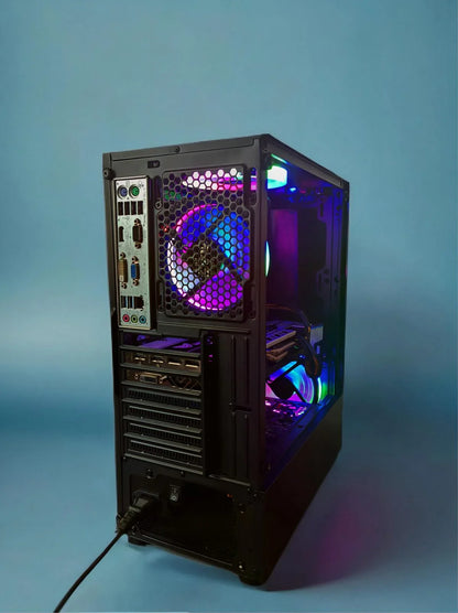 PC Gaming BUENO STRIKE V1 Intel Xeon 1245 v3( I7 4770), 32 gb RAM, SSD+HDD 500, Windows 10 PRO, AMD RX 580