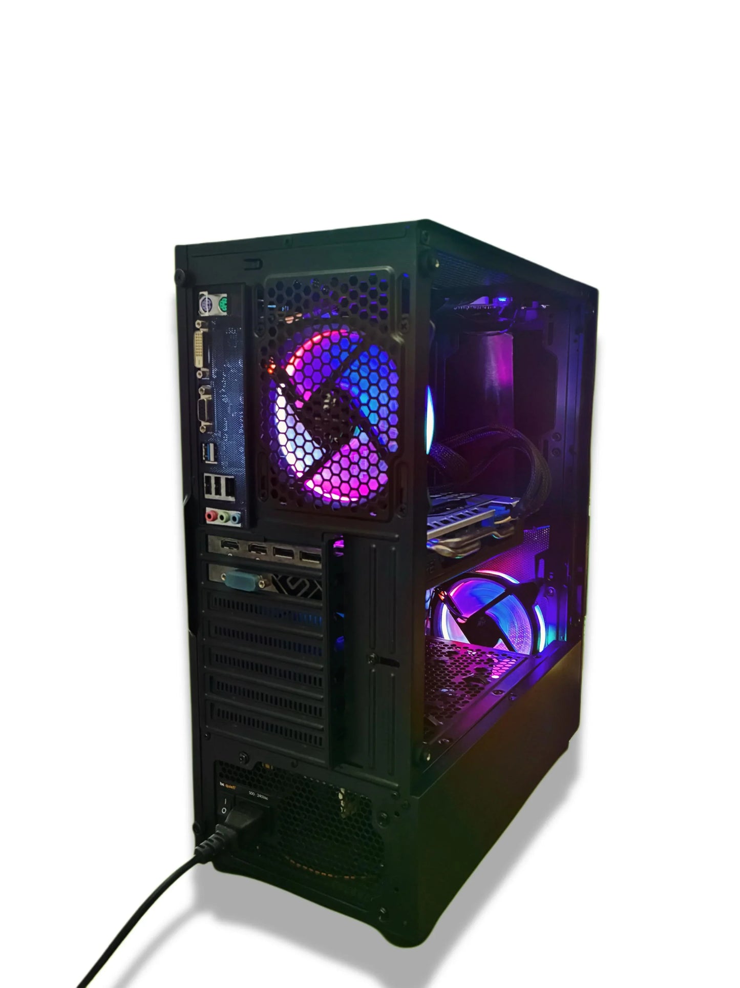 PC Gaming BUENO STARTER V3  Intel Xeon 1220 v3( I5 4590), 16 gb RAM, SSD+HDD 500, Windows 10 PRO, AMD RX 580