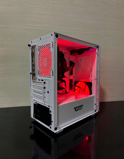 Sistem PC Gaming gata de joc cu grafică integrată Radeon Vega 11.