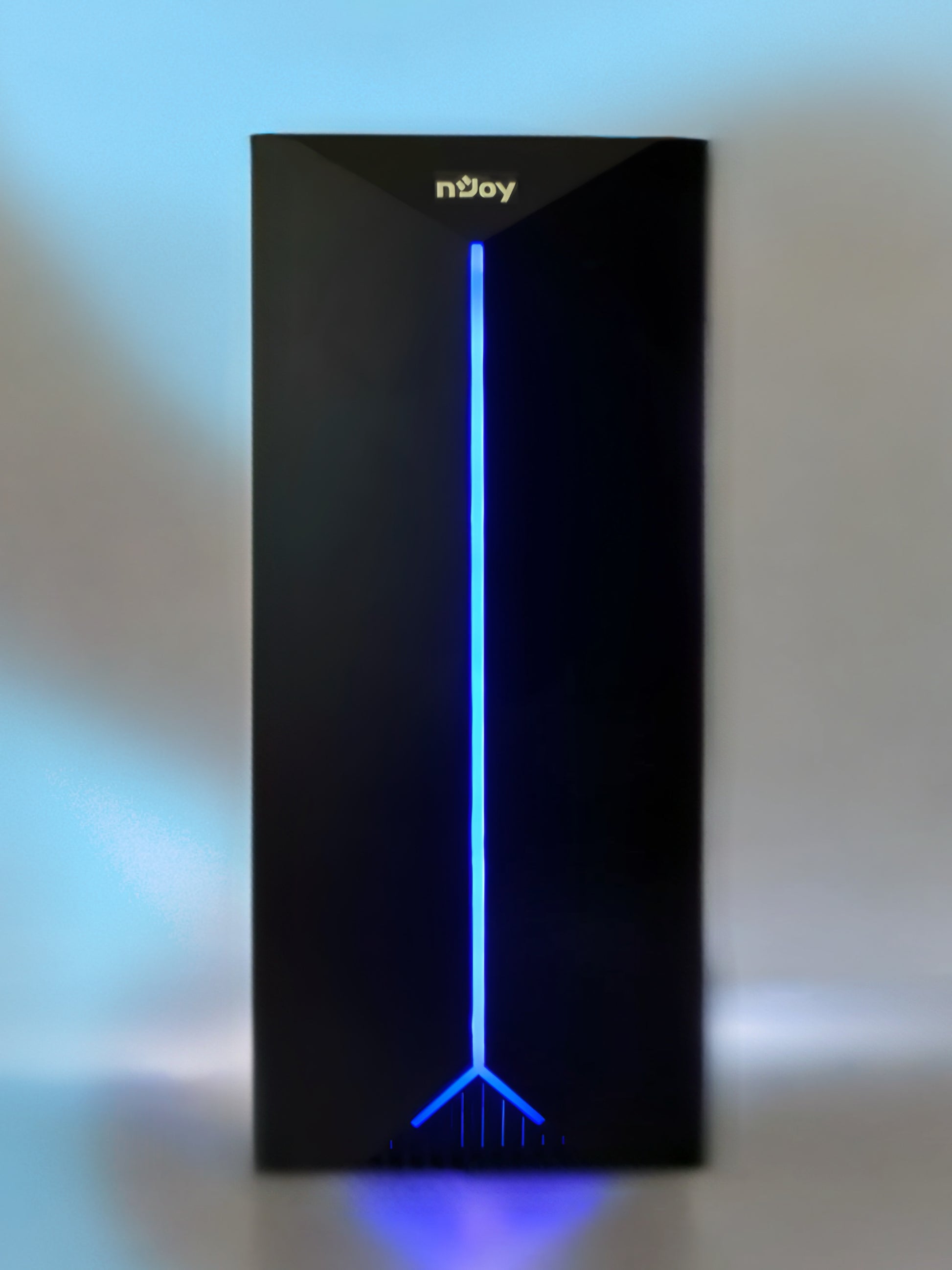 Imagine interior PC Bueno Lucky V2 evidențiind placa video Gigabyte GTX 950 OC.