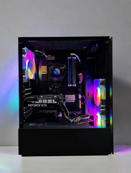 PC Gaming Bueno Strike V4, Intel i7-3770, 16GB RAM, GTX 1650 OC, SSD.